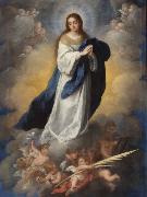 Bartolome Esteban Murillo La Inmaculada Concepcion del espejo oil